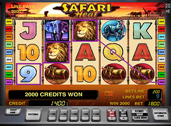 Игровой автомат Safari Heat